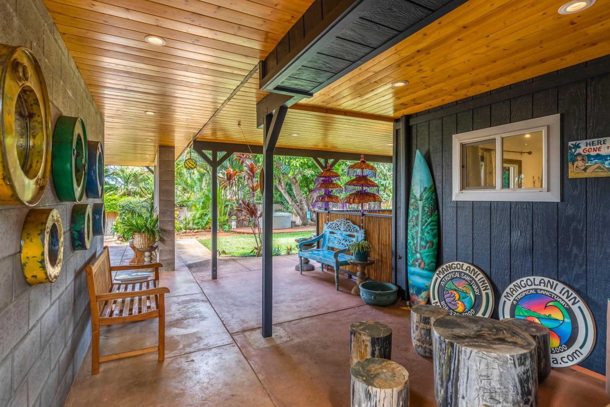 King Room-Mangolani Inn Paia Eksteriør bilde
